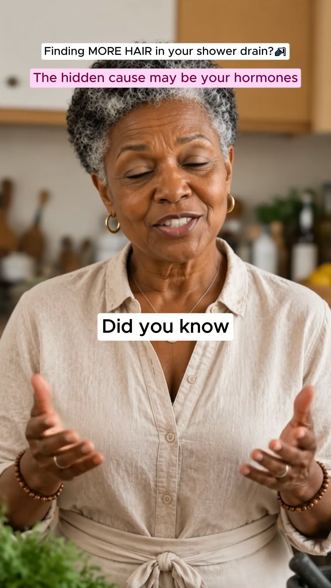 Dr. Patricia Sullivan Facebook ad: It's Not Just Your Hair. It's One Hormone.