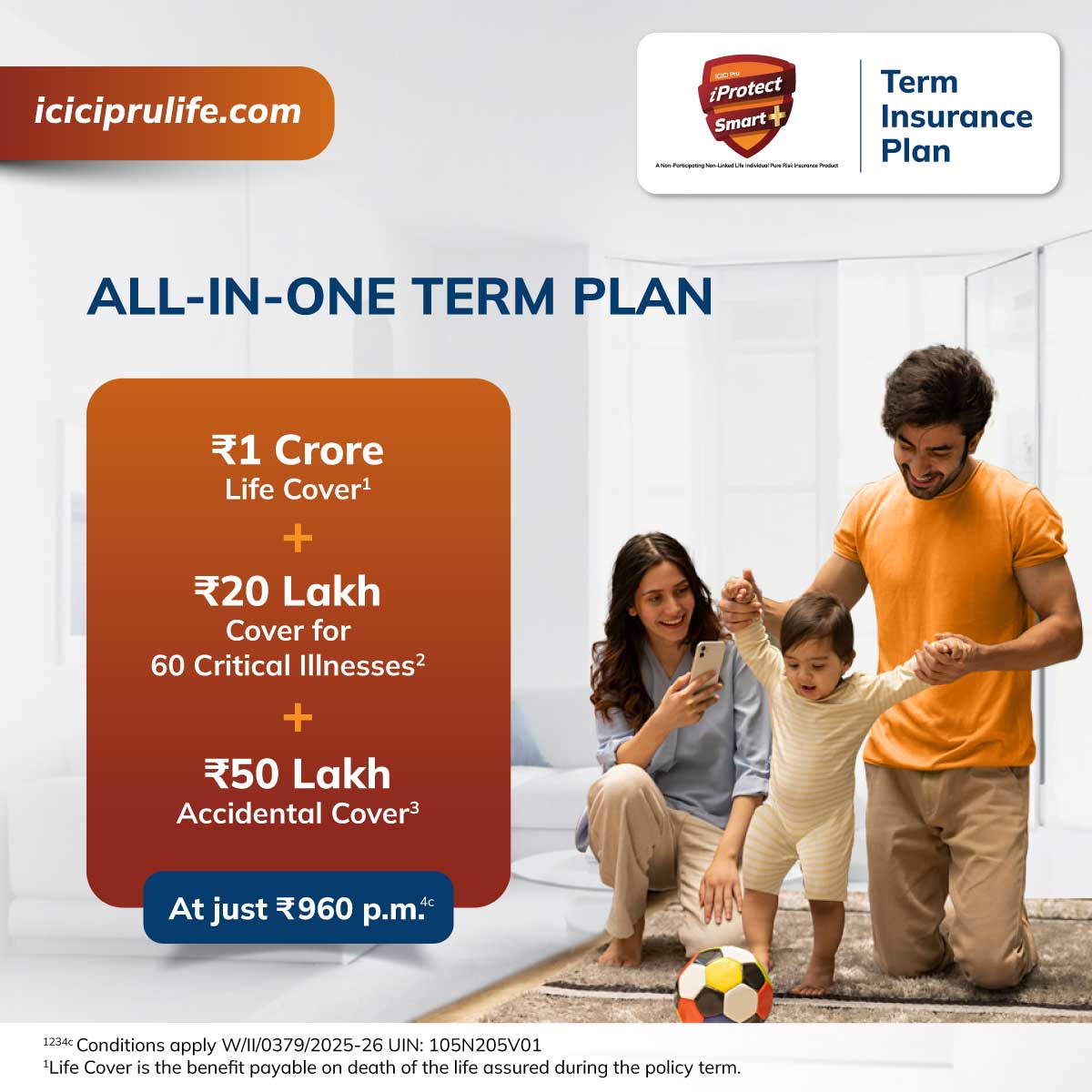 ICICI Prudential Life Insurance Facebook ad