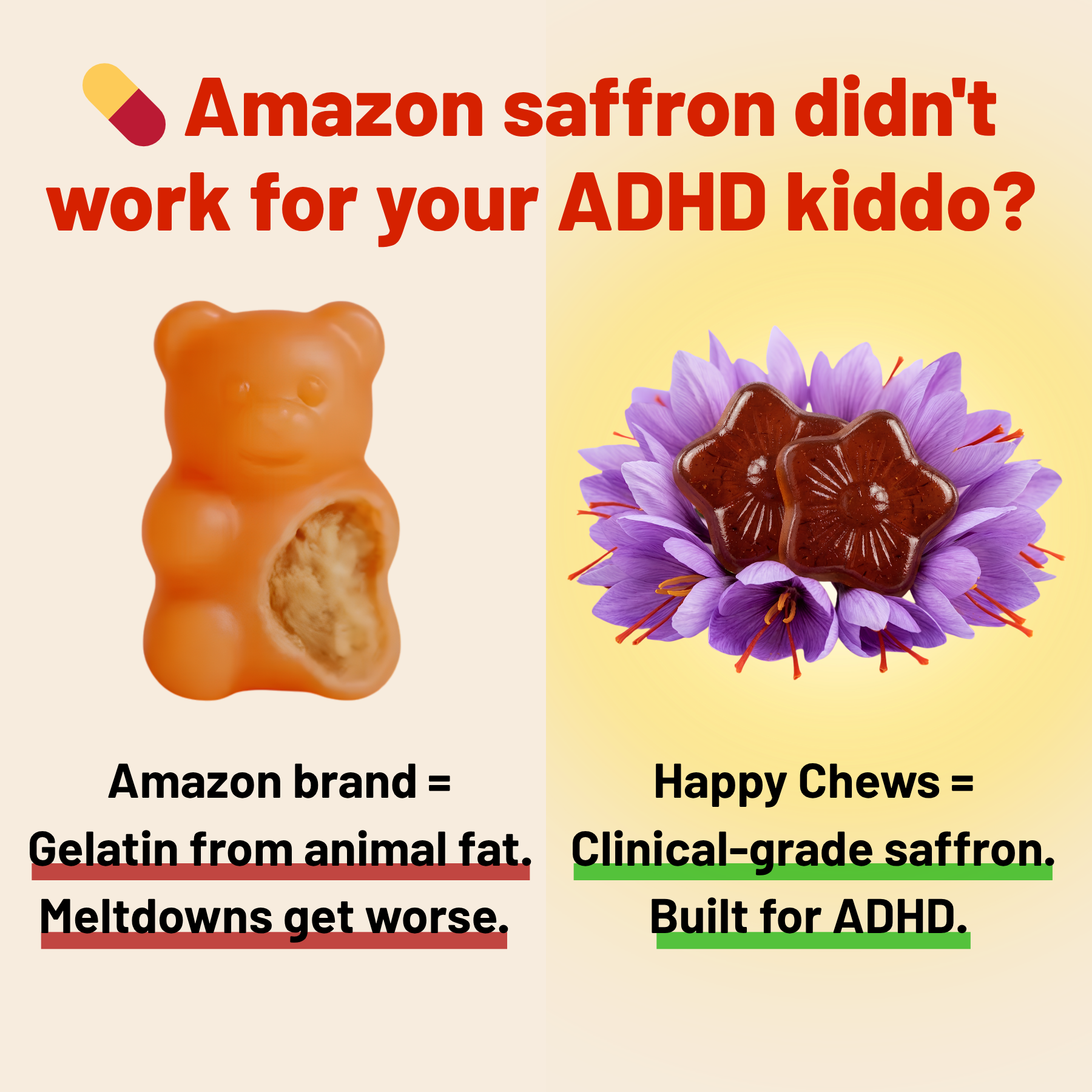 Try Saphire Facebook ad