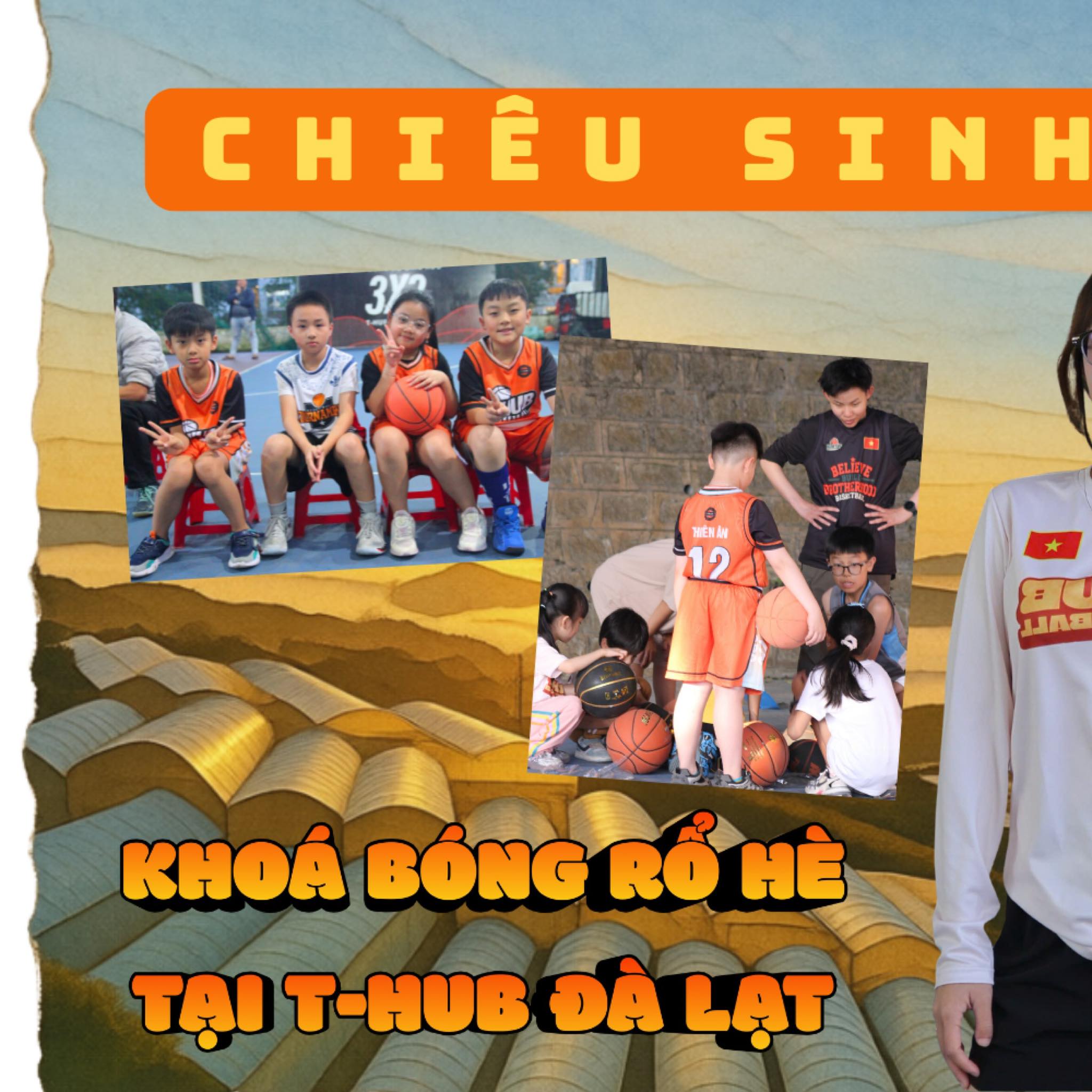 Tâm Basketball Training Hub Facebook ad: Đ𝐎́𝐍 𝐇𝐄̀ 𝐒𝐎̂𝐈 Đ𝐎̣̂𝐍𝐆 - 𝐂𝐇𝐎̛́𝐏 𝐍𝐆𝐀𝐘 𝐔̛𝐔…