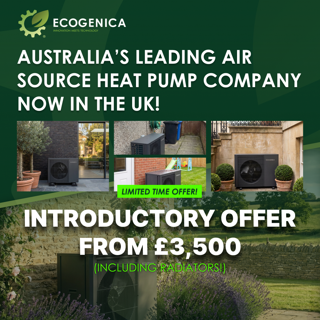 Ecogenica UK Facebook ad from Feb 9, 2026