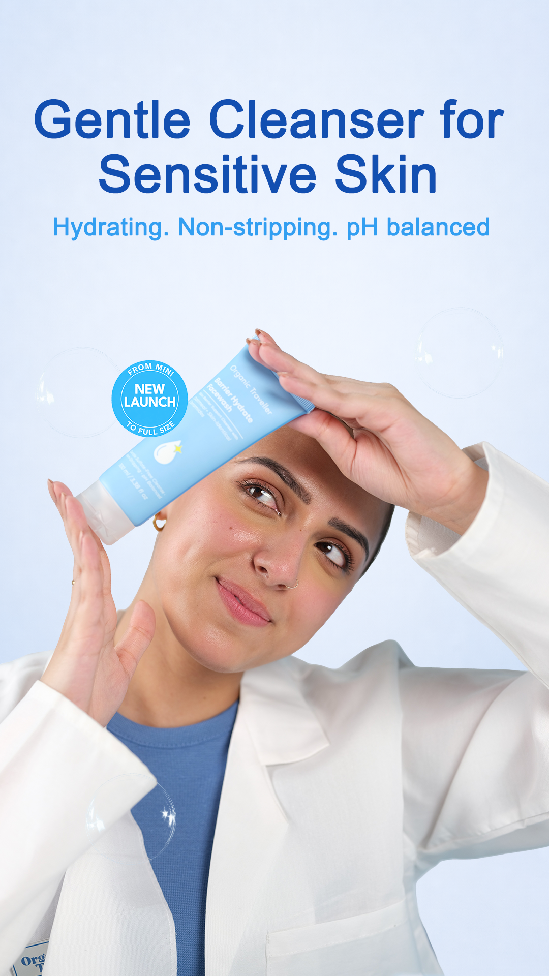 Organic Traveller - Skincare Facebook ad