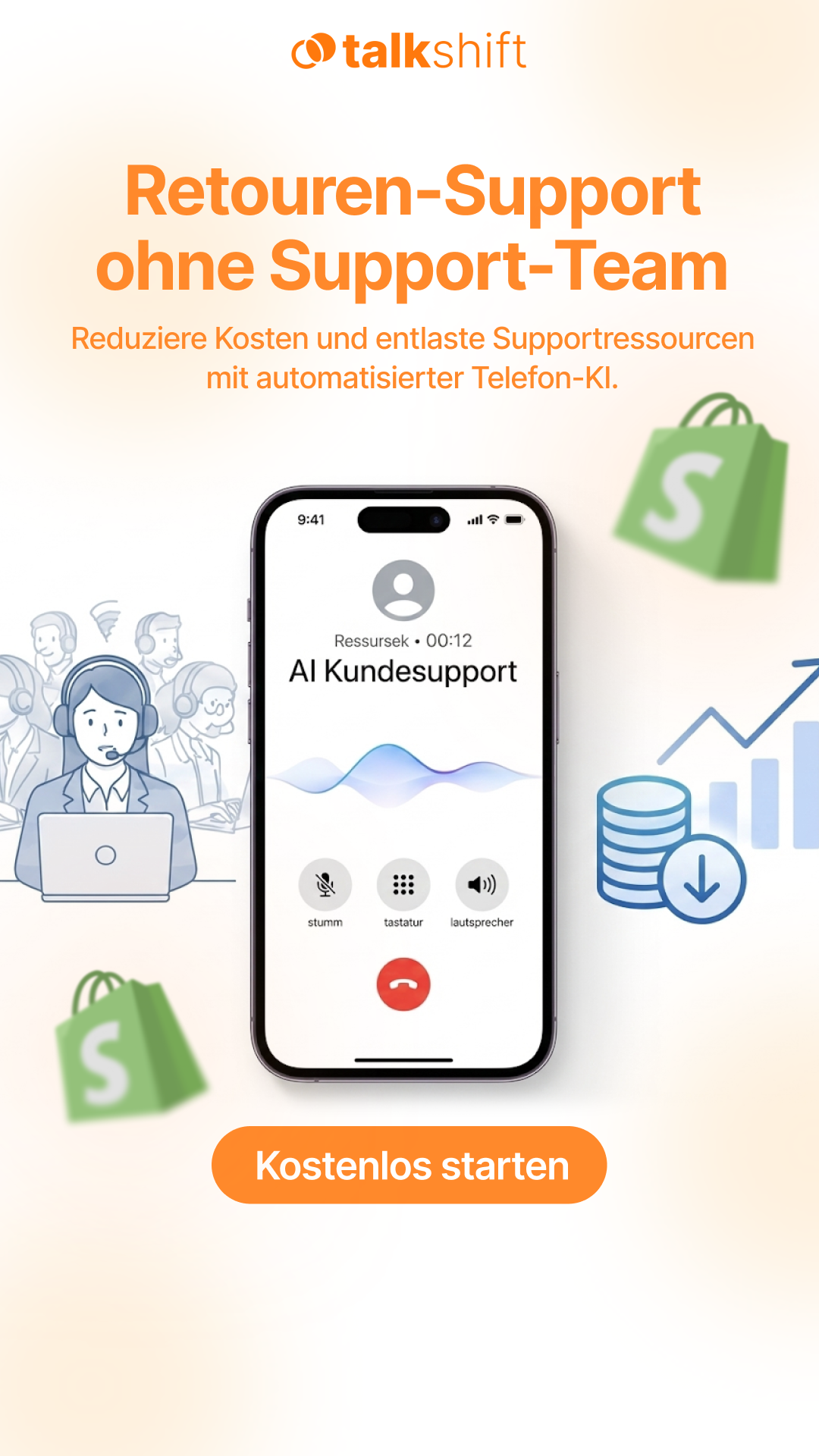 TalkShift Facebook ad: Der profitabelste Shopify Akquisekanal 2026 ist der, den…