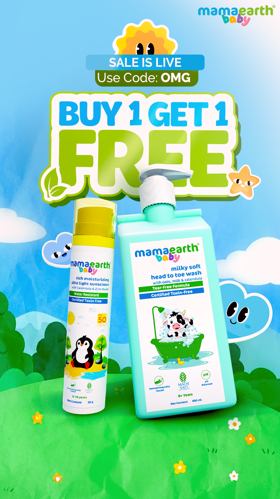 Mamaearth Facebook ad