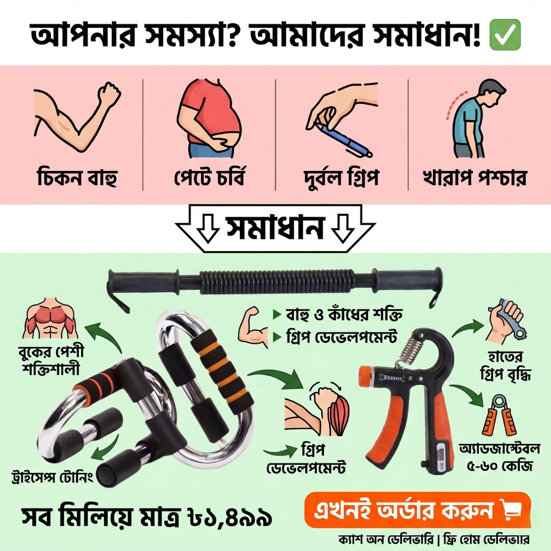 Fitnessshopbd Facebook ad: আপনার সমস্যার কার্যকর সমাধান