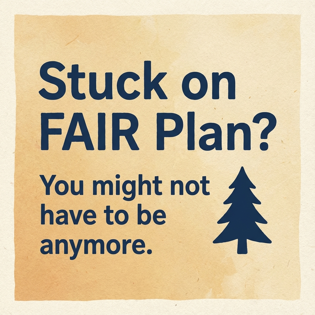 Bigfoot Insurance Solutions Facebook ad: Get Off the California FAIR Plan