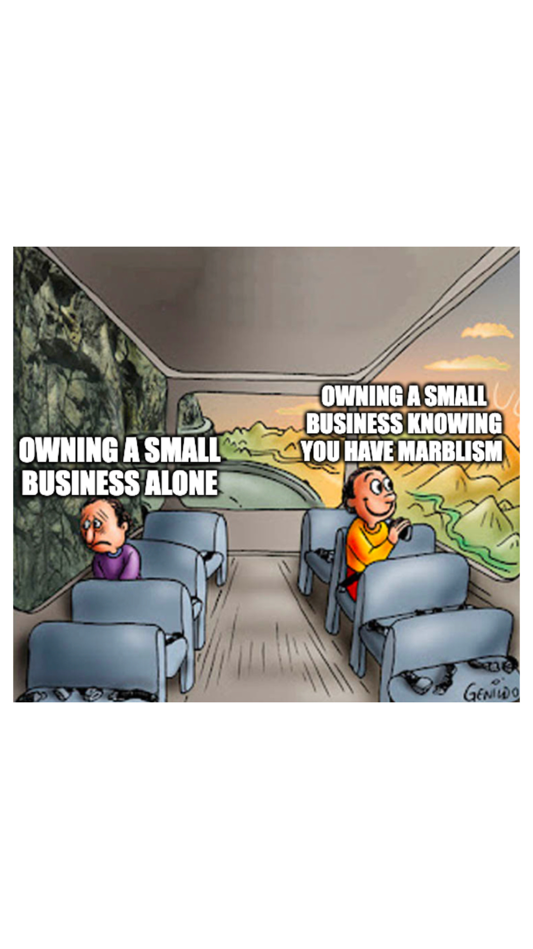 Marblism Facebook ad