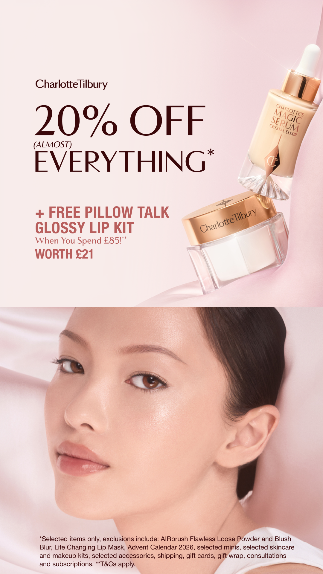 Charlotte Tilbury Facebook ad