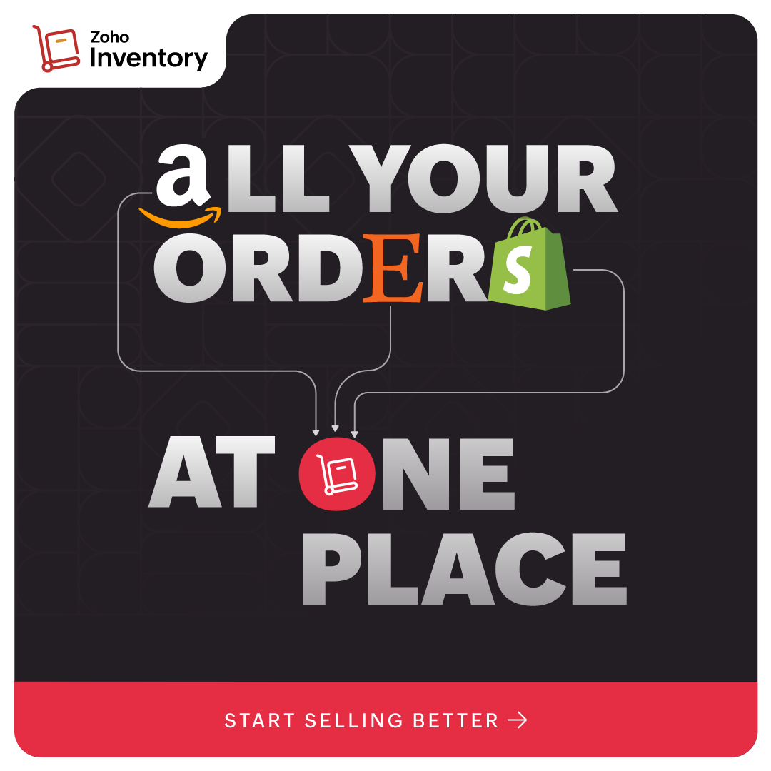 Zoho Inventory Facebook ad: Update Stocks Effortlessly