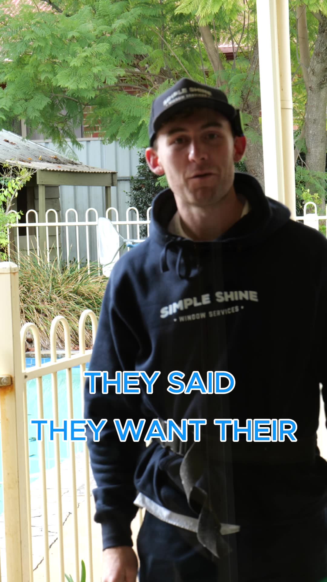 Simple Shine Facebook ad: Dirty Windows? We can fix that.
