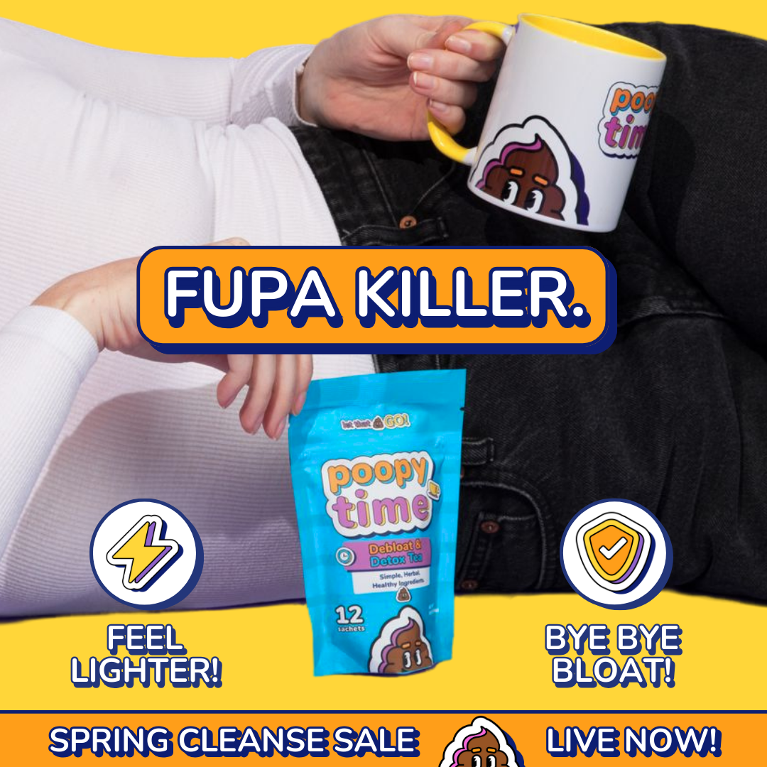 Poopy Time Tea Facebook ad