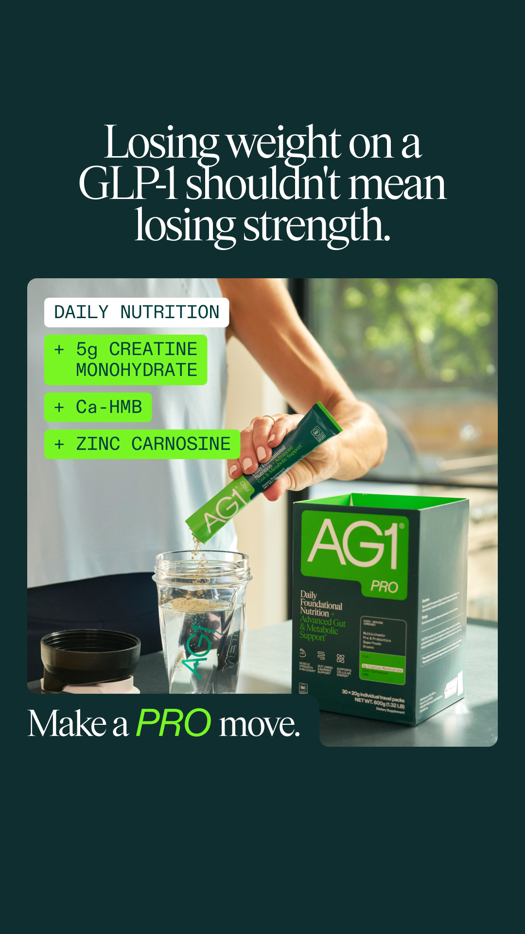 AG1 by Athletic Greens Facebook ad