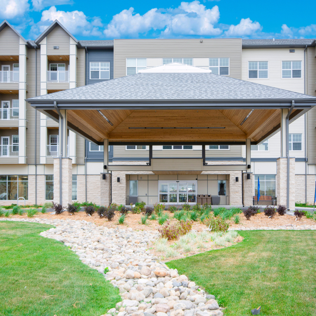 Green Falls Landing Retirement Residence Facebook ad: Discover a place where care and community go…