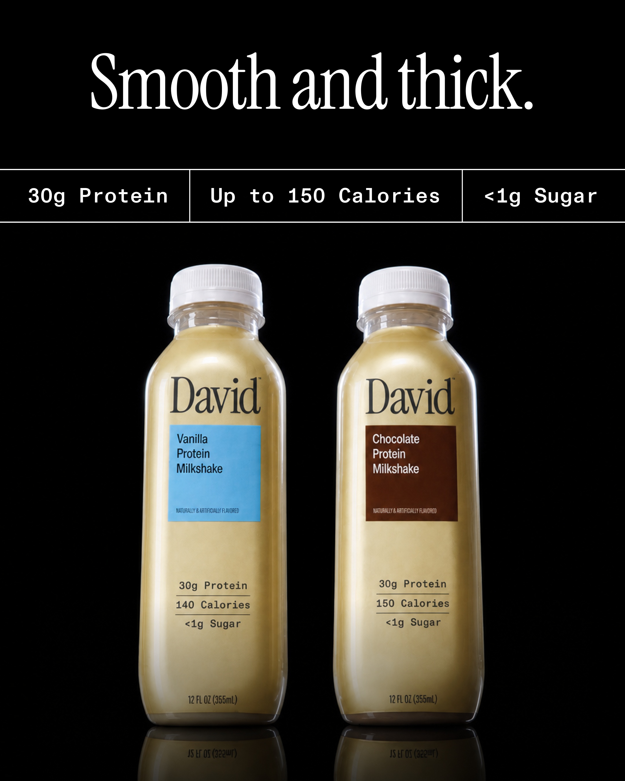 David Protein Facebook ad
