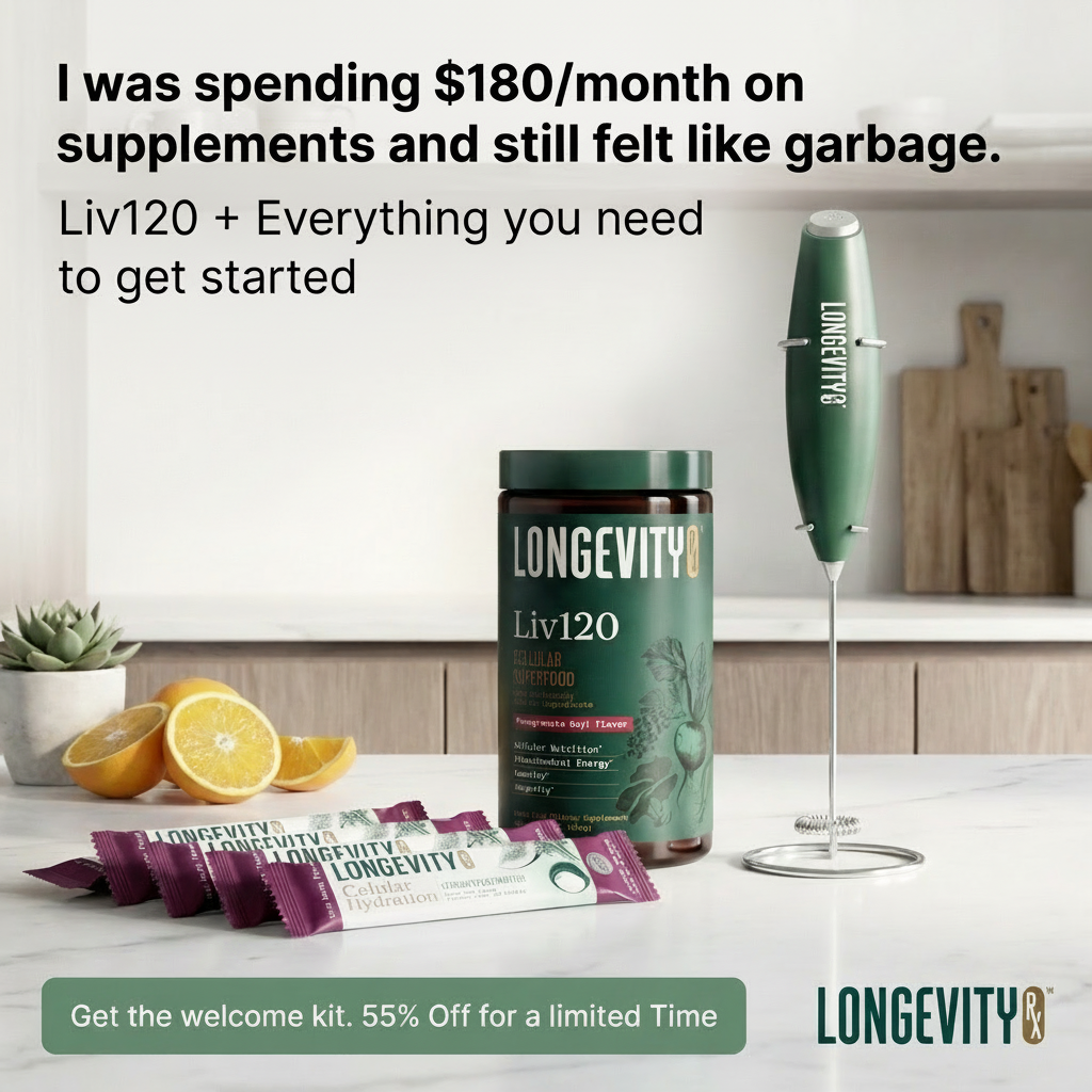 Longevityrxofficial Facebook ad
