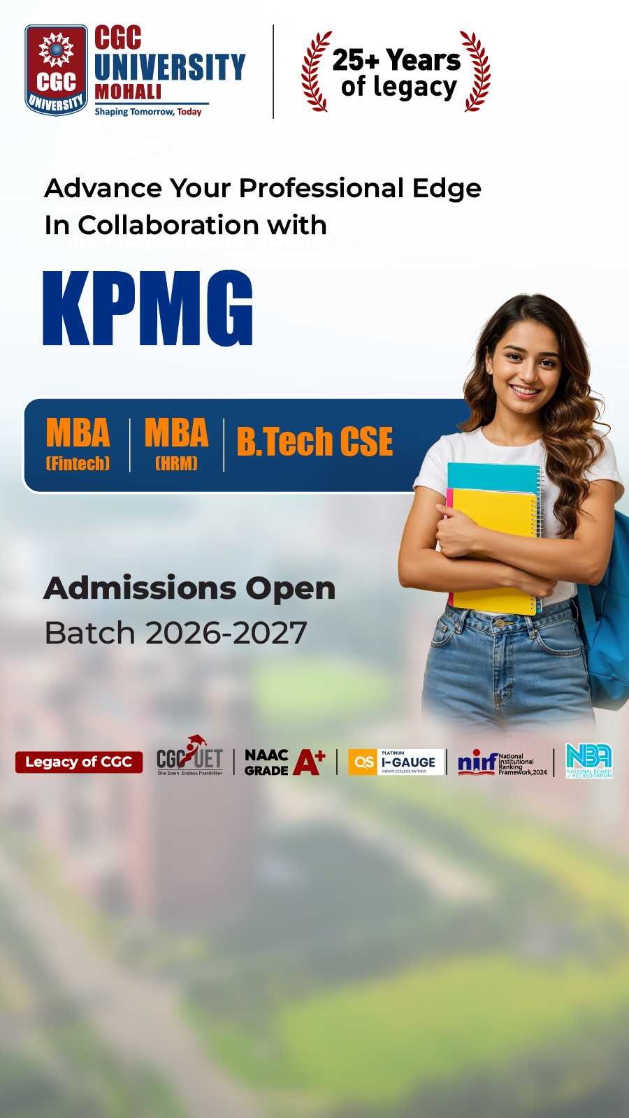 CGC University, Mohali Facebook ad