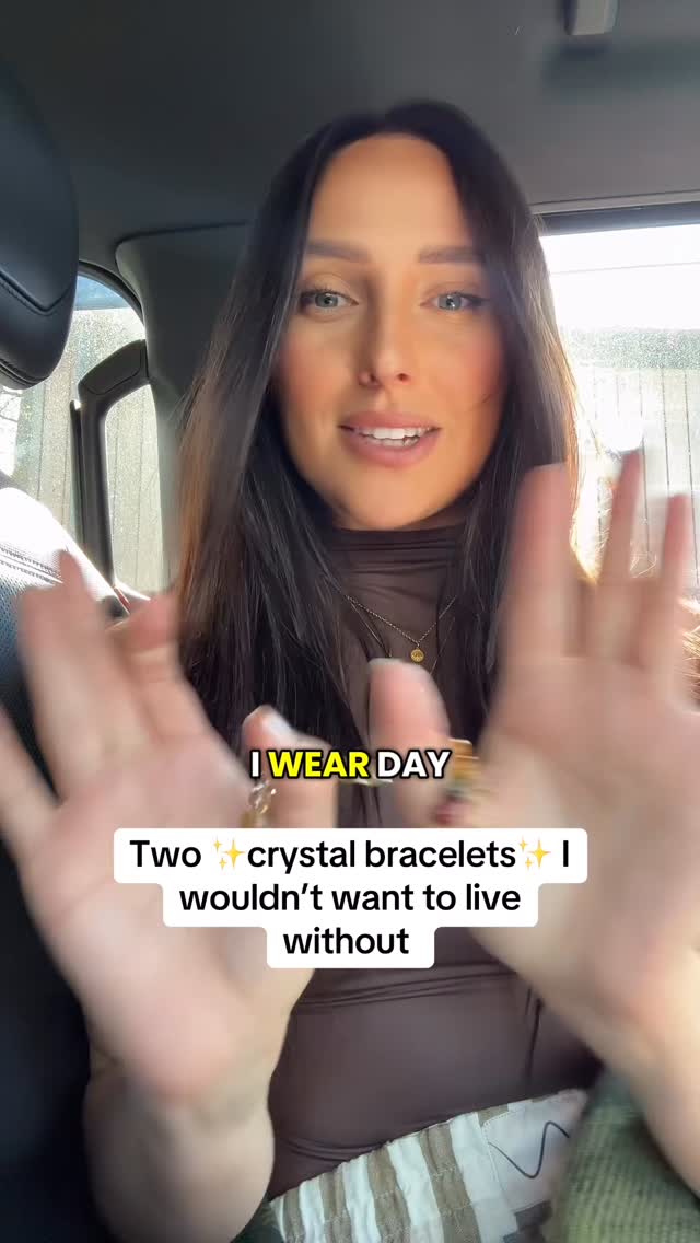 Awakentoday Facebook ad: Two crystals bracelets I would not want to…