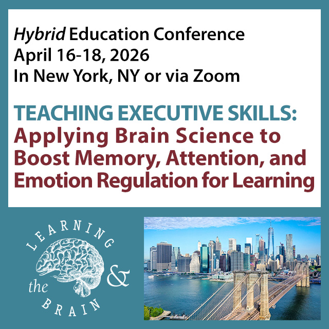 Learning & the Brain Facebook ad: Earn professional development credit