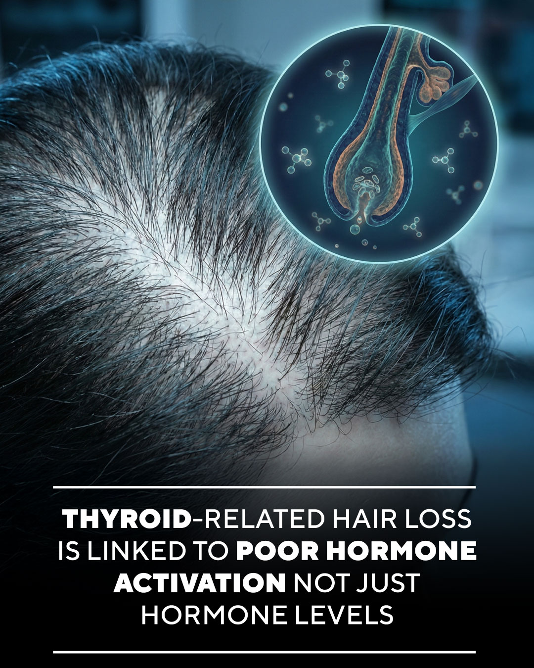 Dr. Samantha James - Thyroid Endocrinologist Facebook ad: The first-ever hair loss solution for Hashimotos
