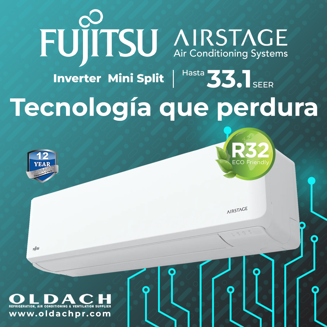 Fujitsu Puerto Rico Facebook ad: Mini-split Inverter de Fujitsu Puerto Rico - Información y…