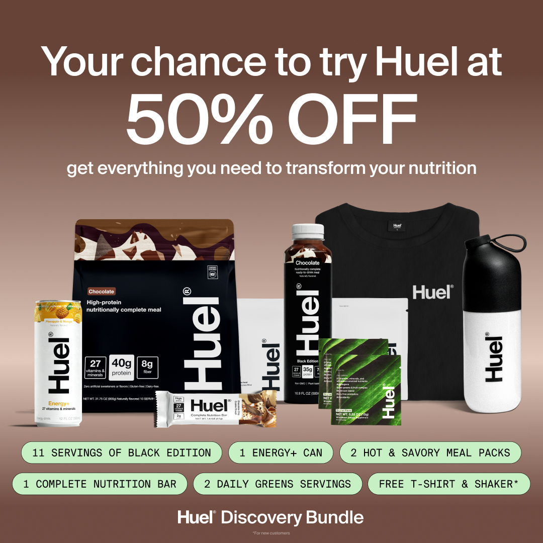 Huel Facebook ad
