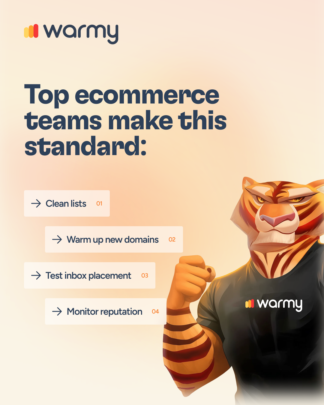 Email Warm Up with Warmy.io Facebook ad