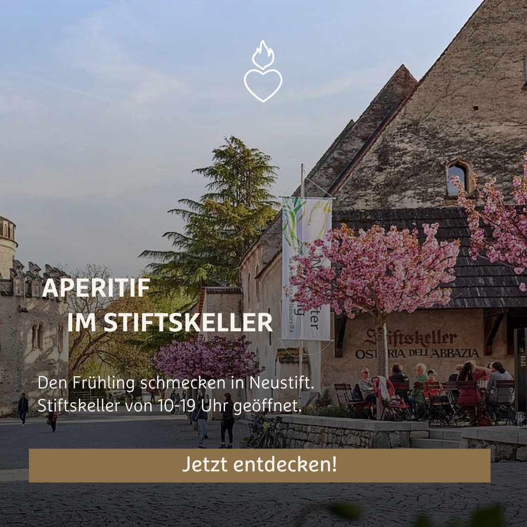 Kloster Neustift - Abbazia di Novacella Facebook ad: Frühlingszeit ist Aperitif-Zeit in Neustift!