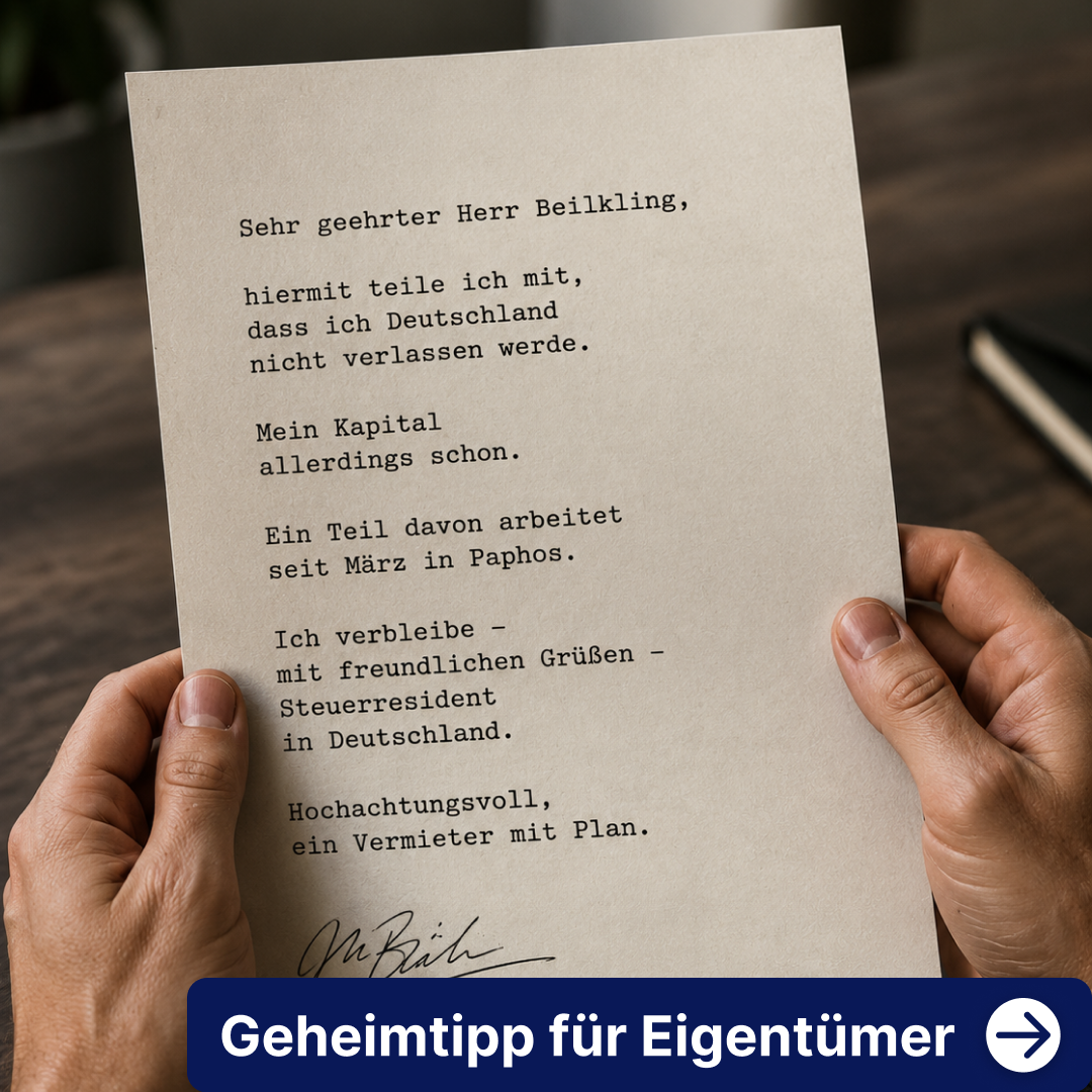 Immobilien in Zypern - Happy Property Facebook ad: Weil die Steuern jedes Jahr höher werden.