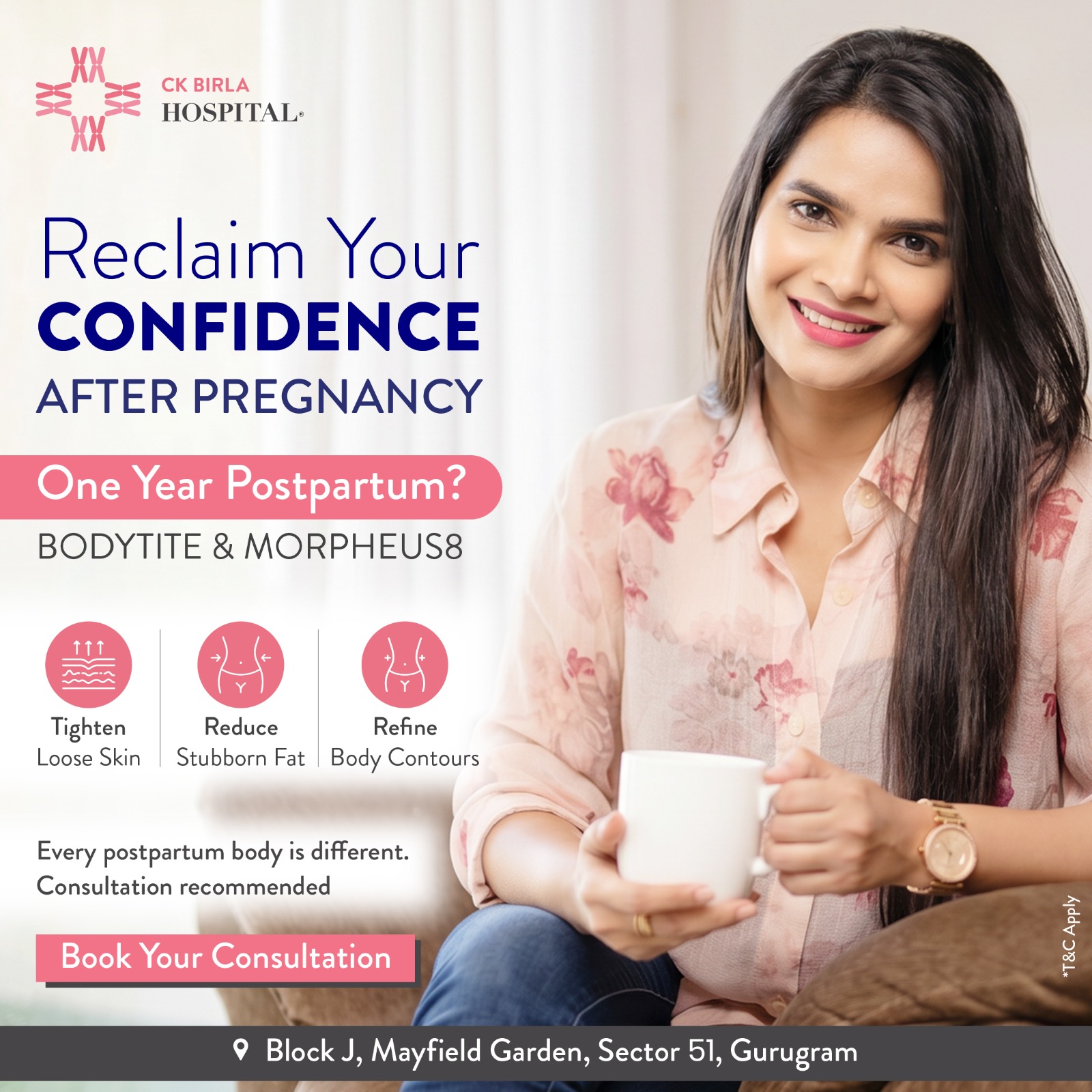CK Birla Hospital Facebook ad