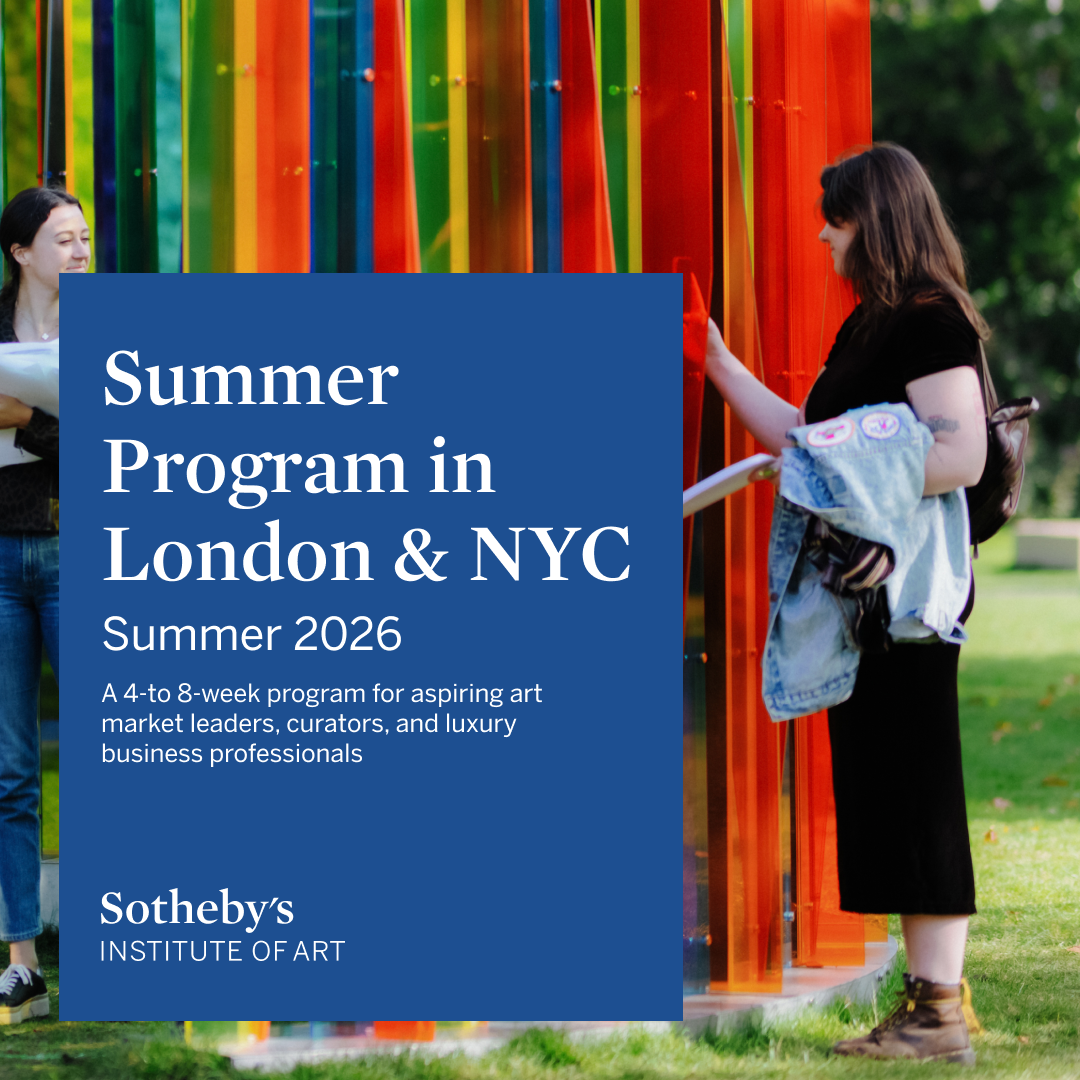 Sotheby's Institute of Art Facebook ad