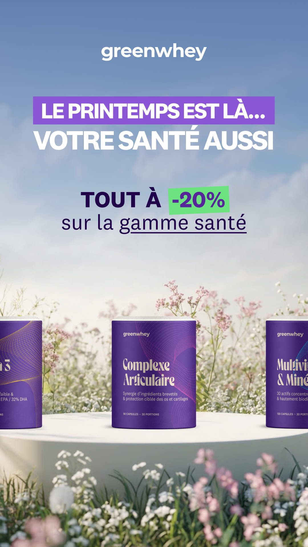 greenwhey Facebook ad