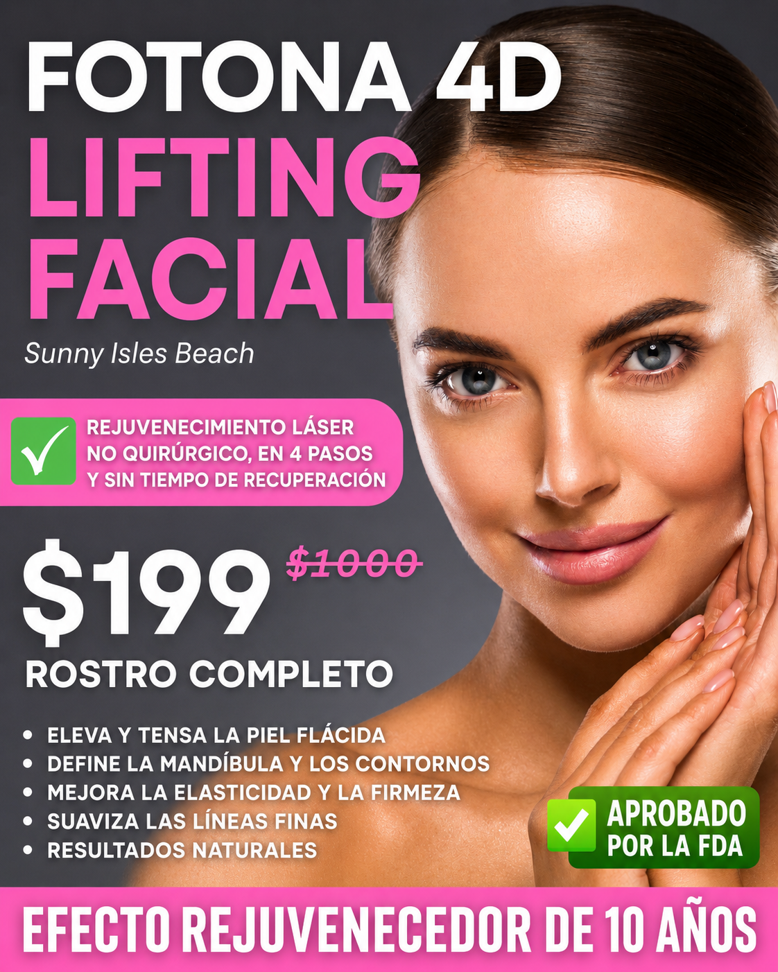 Solea Beauty Facebook ad: ¡RESERVA AHORA!