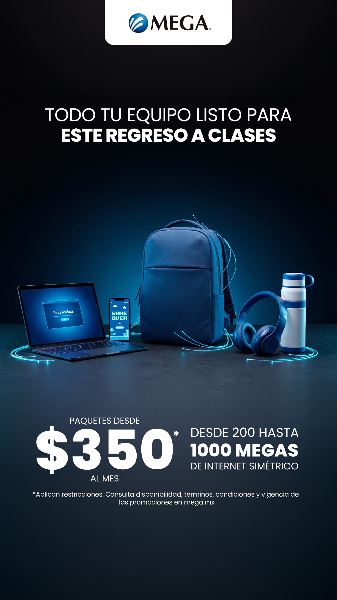 Megacable, Conectamos tu vida Facebook ad