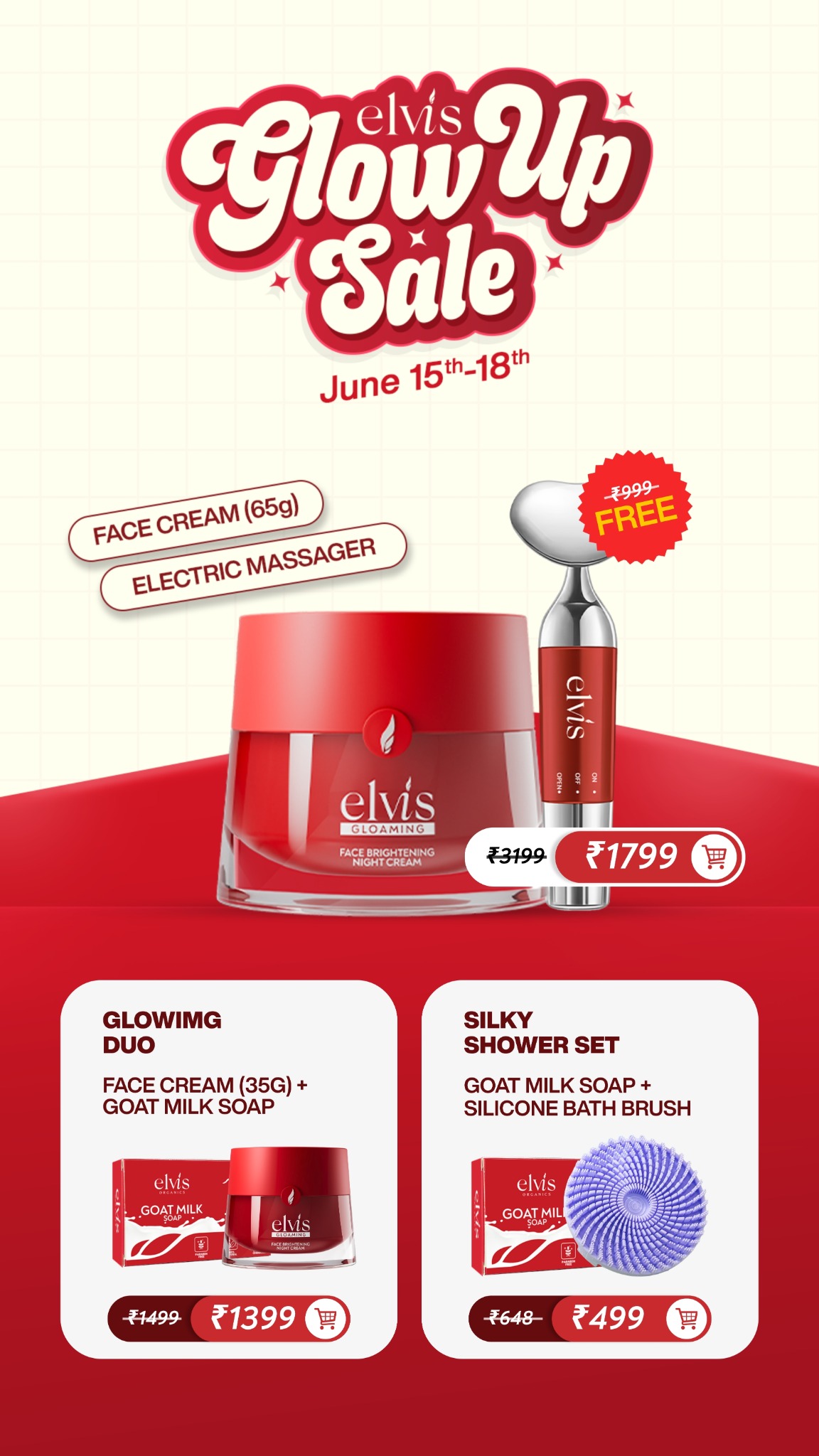 Elvis Beauty Facebook ad