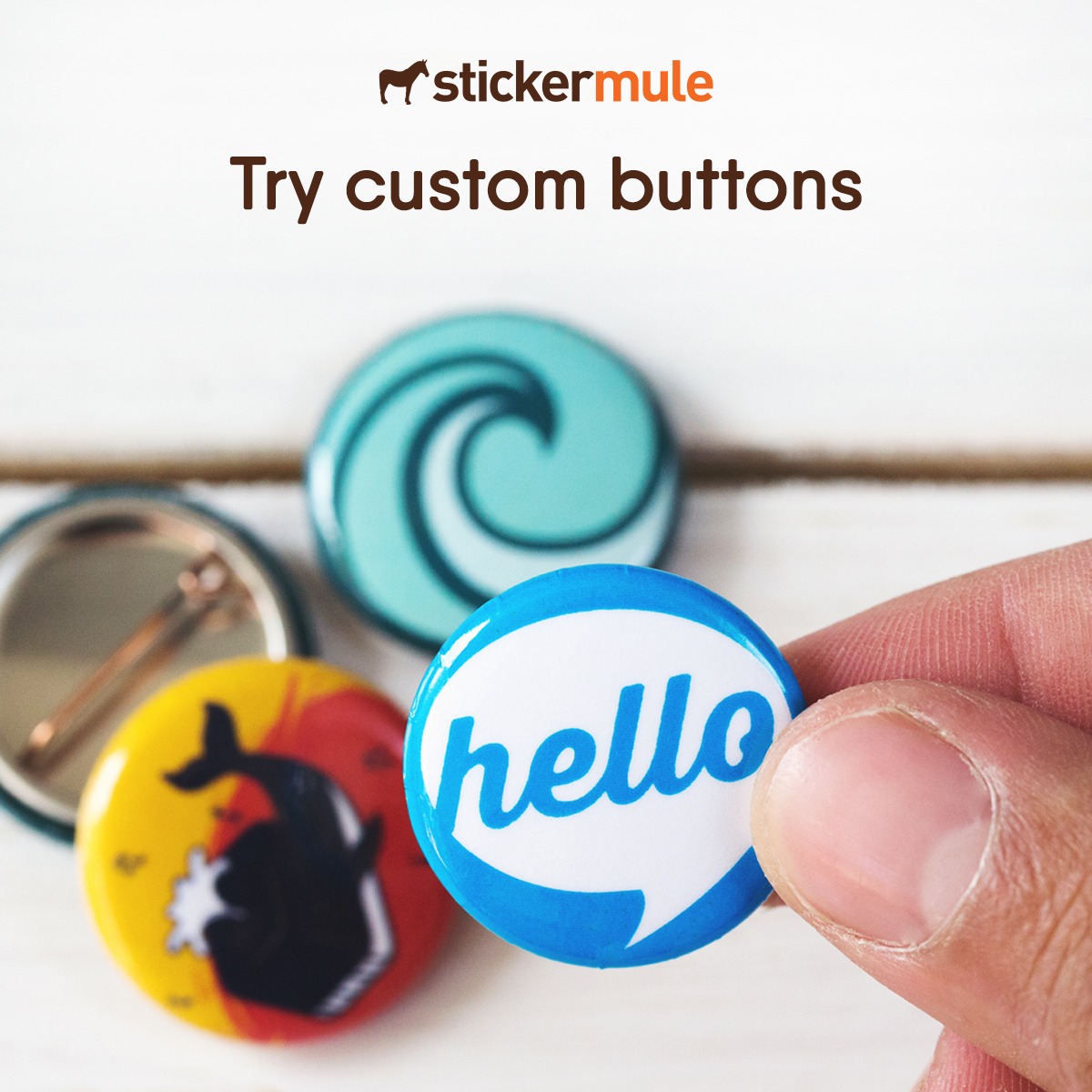 Sticker Mule Facebook ad