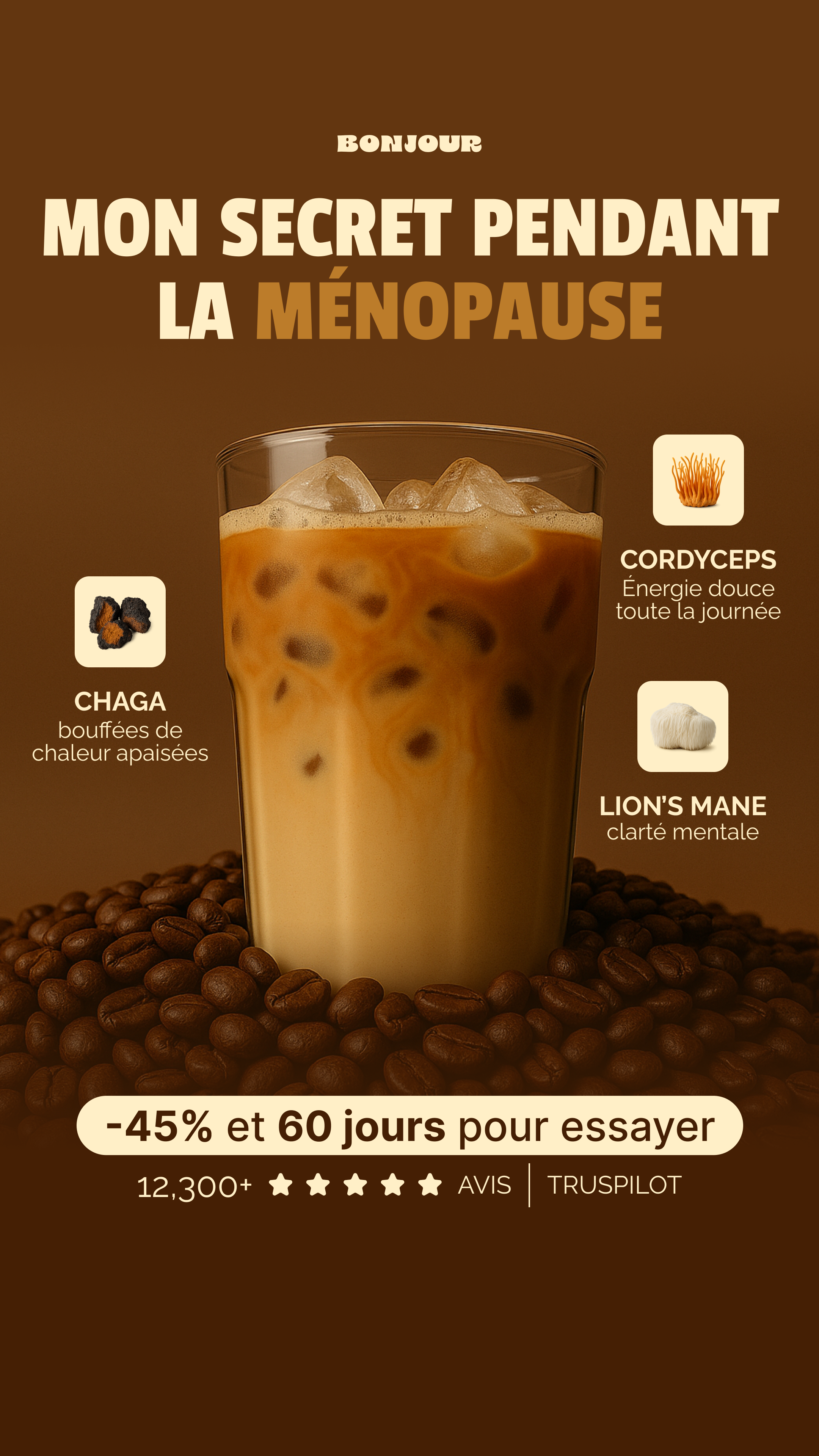 Bonjour Facebook ad