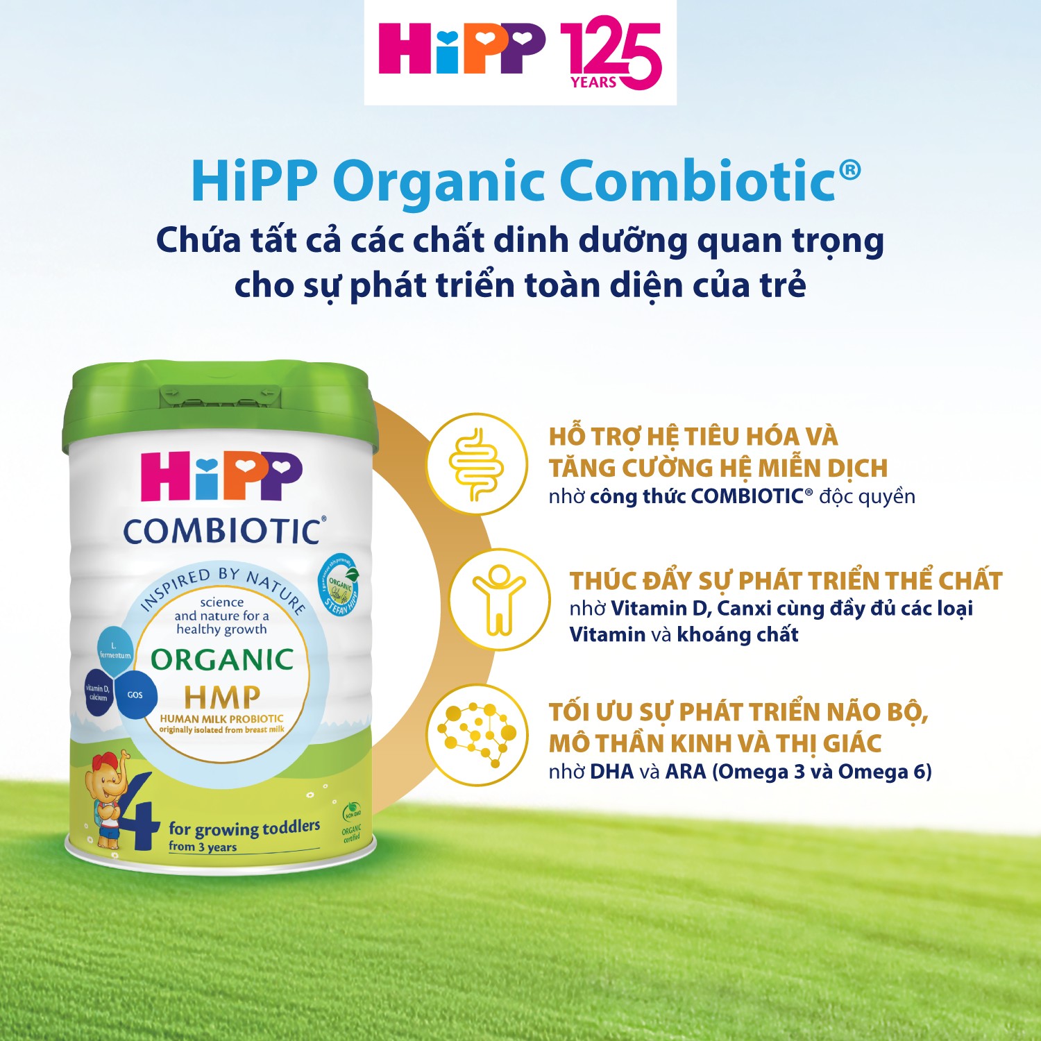 HiPP Việt Nam Facebook ad: HiPP ORGANIC COMBIOTIC