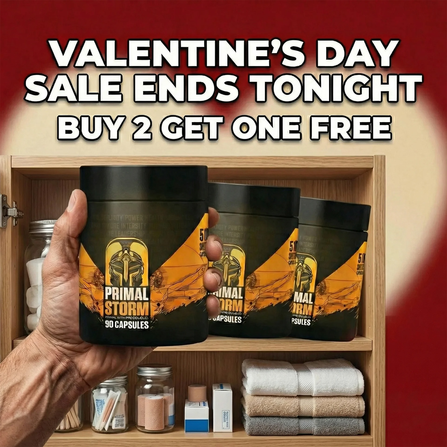 Primal Storm Facebook ad
