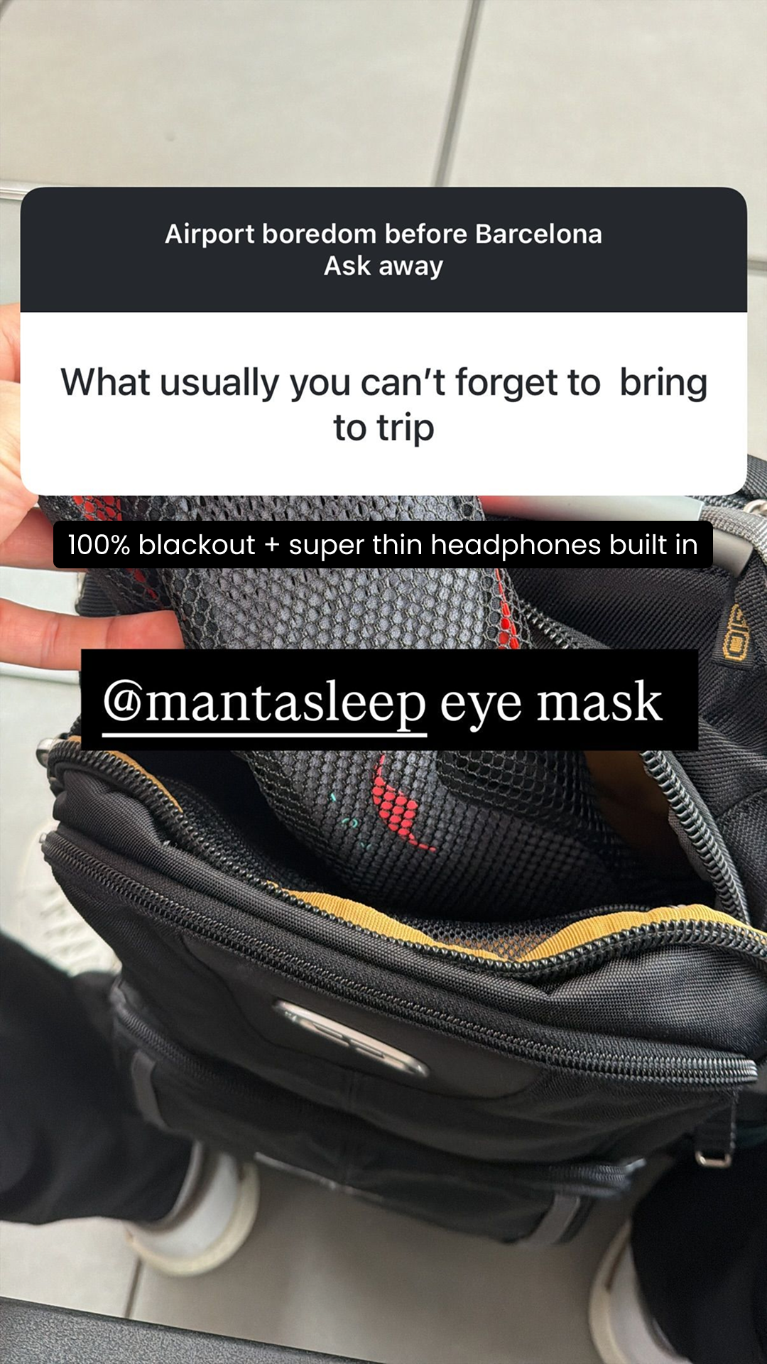 Manta Sleep Facebook ad