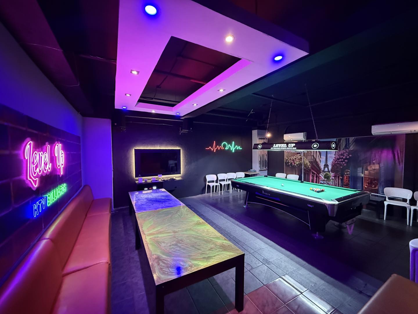 Level Up KTV Billiards Facebook ad