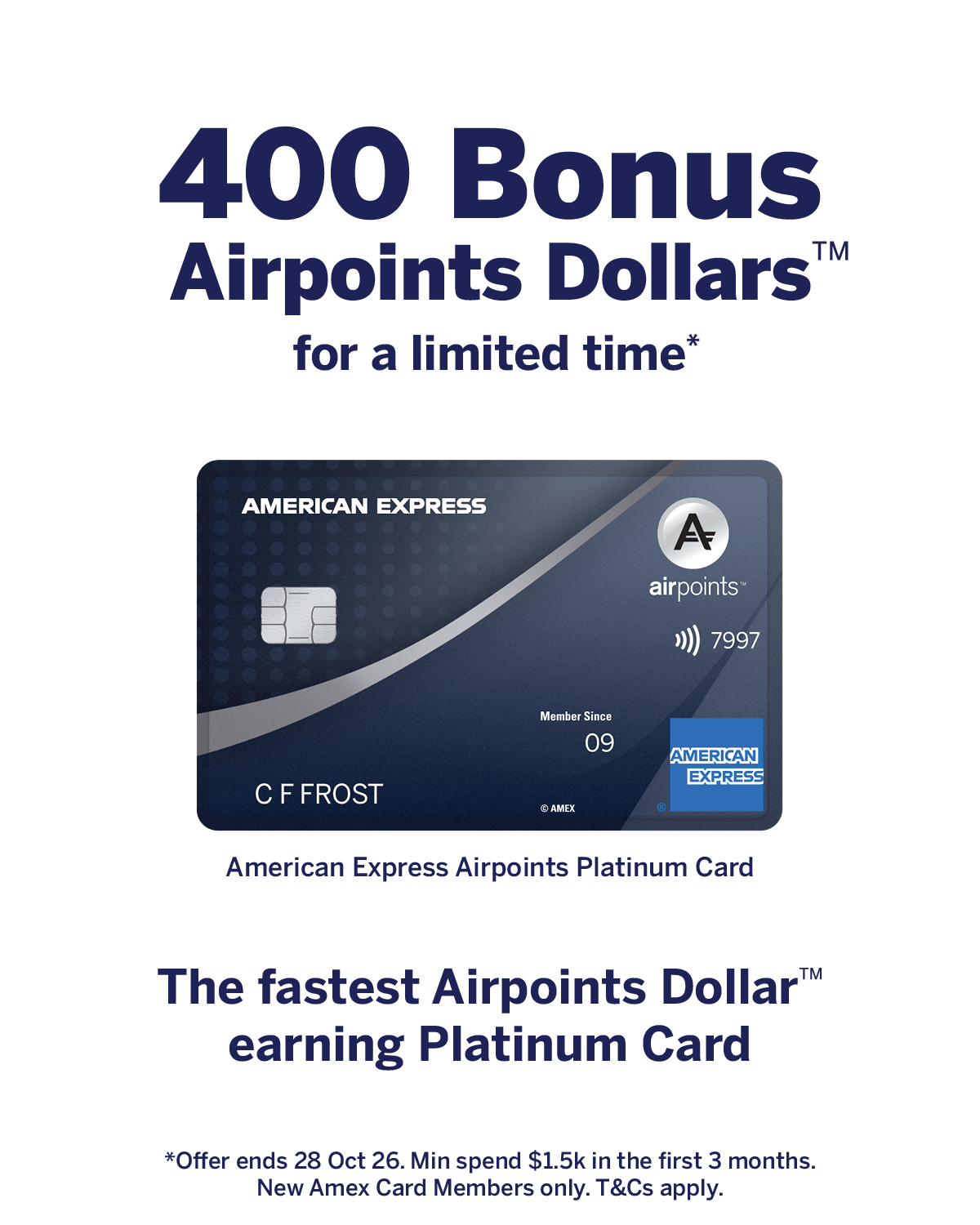 American Express Facebook ad from May 6, 2026