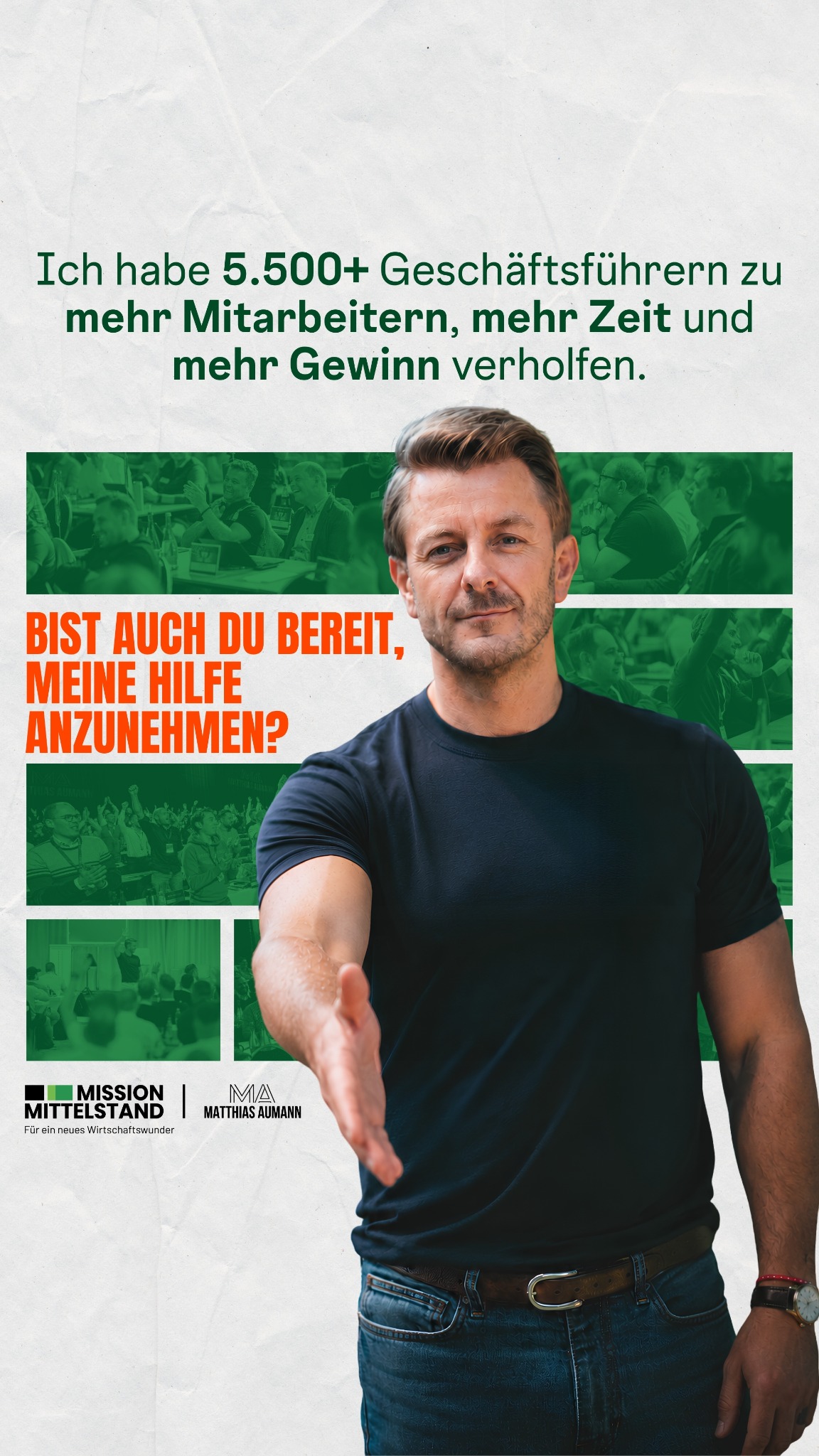 Matthias Aumann Facebook ad from Jul 24, 2026