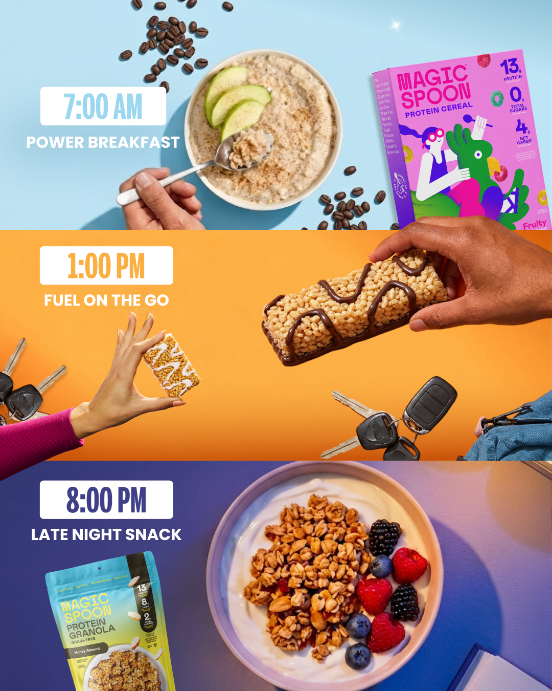 Magic Spoon Cereal Facebook ad
