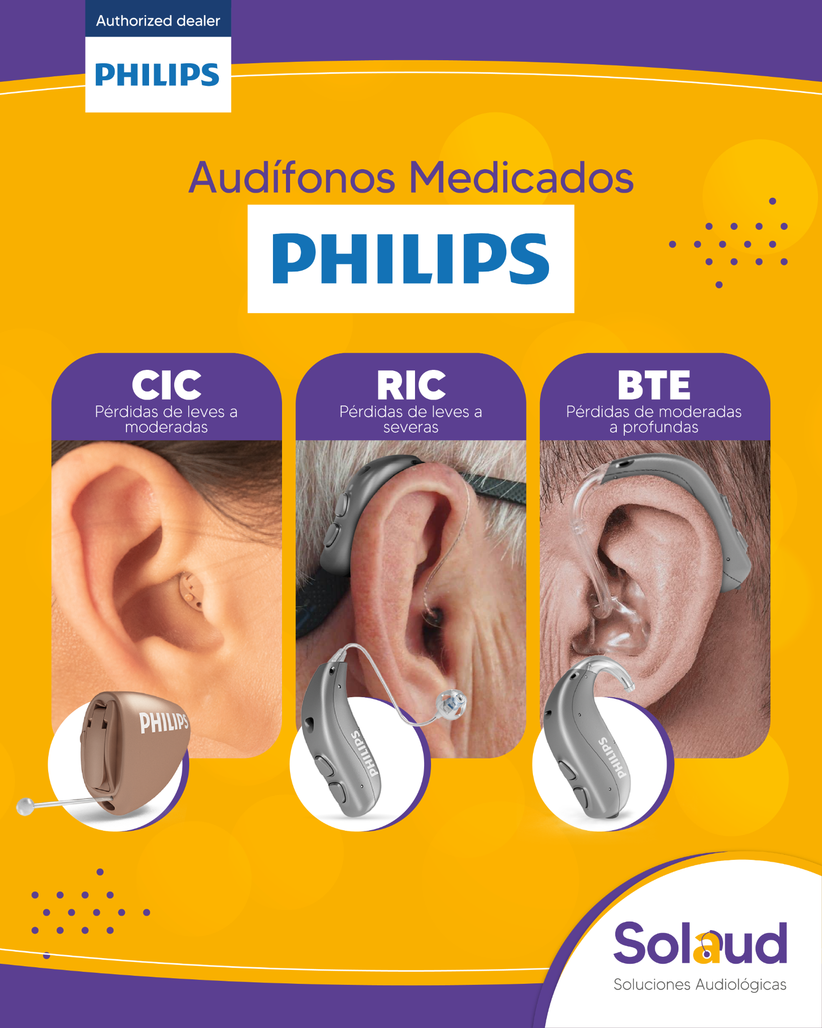 Solaud Facebook ad: Chatea con nosotros