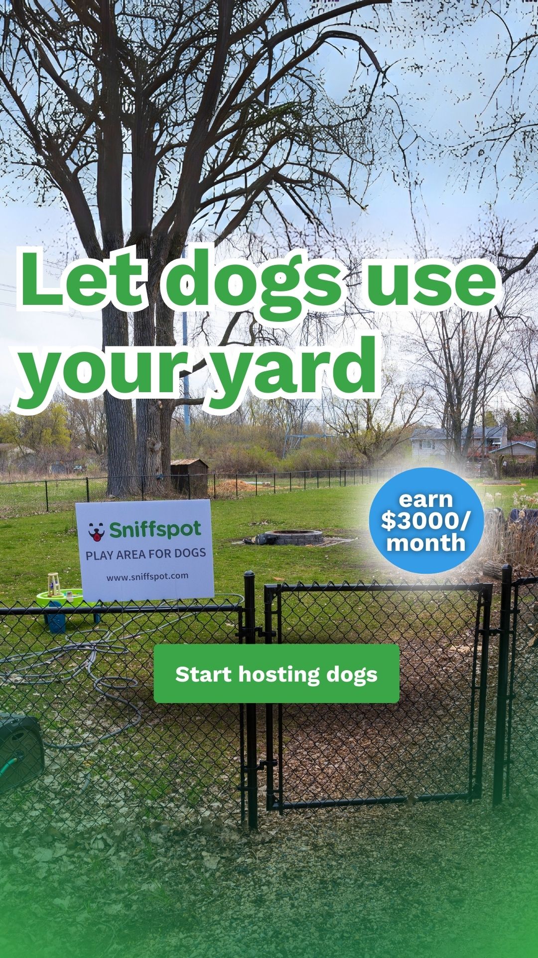 Sniffspot Facebook ad