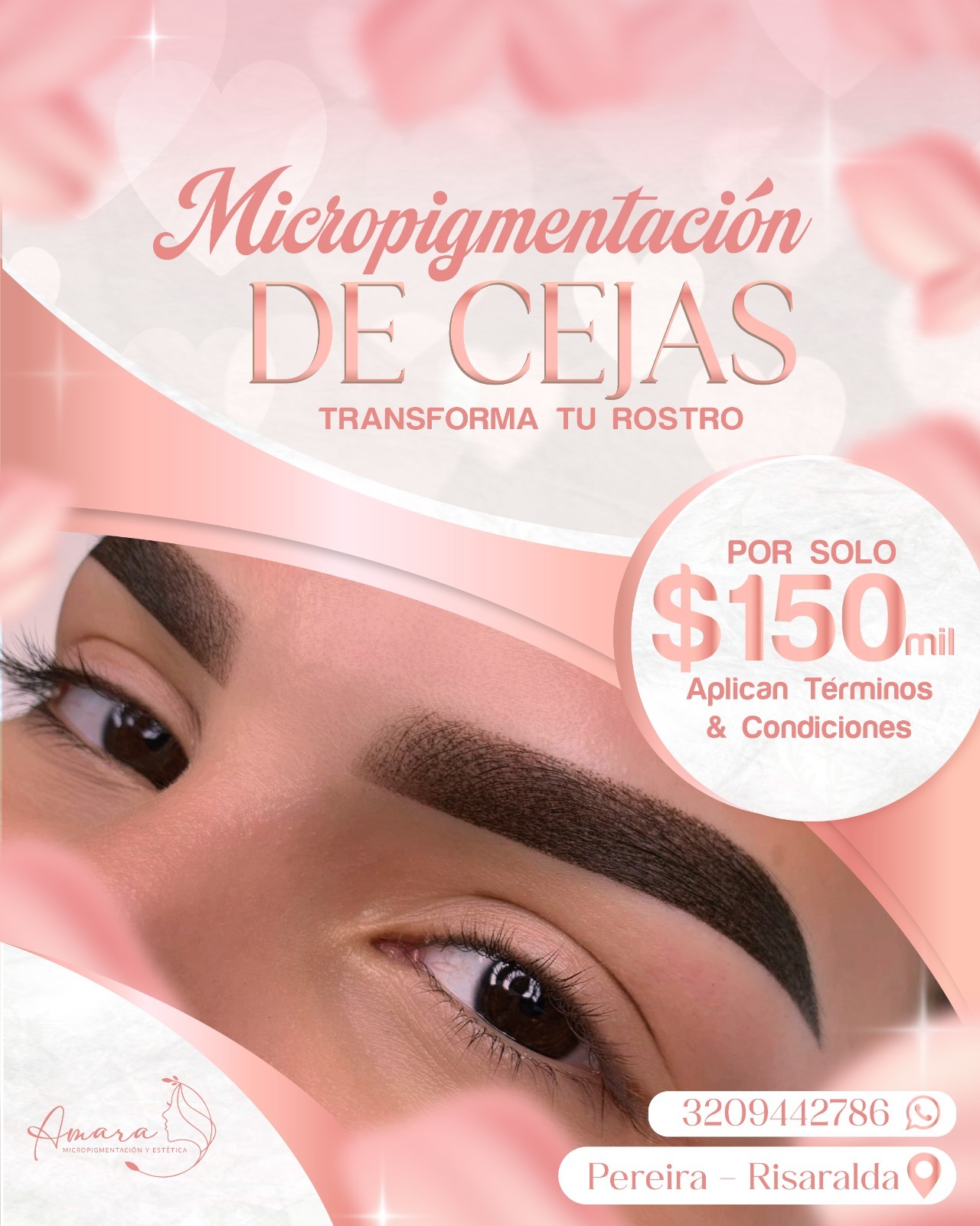Amara Micropigmentación y Estética Facebook ad
