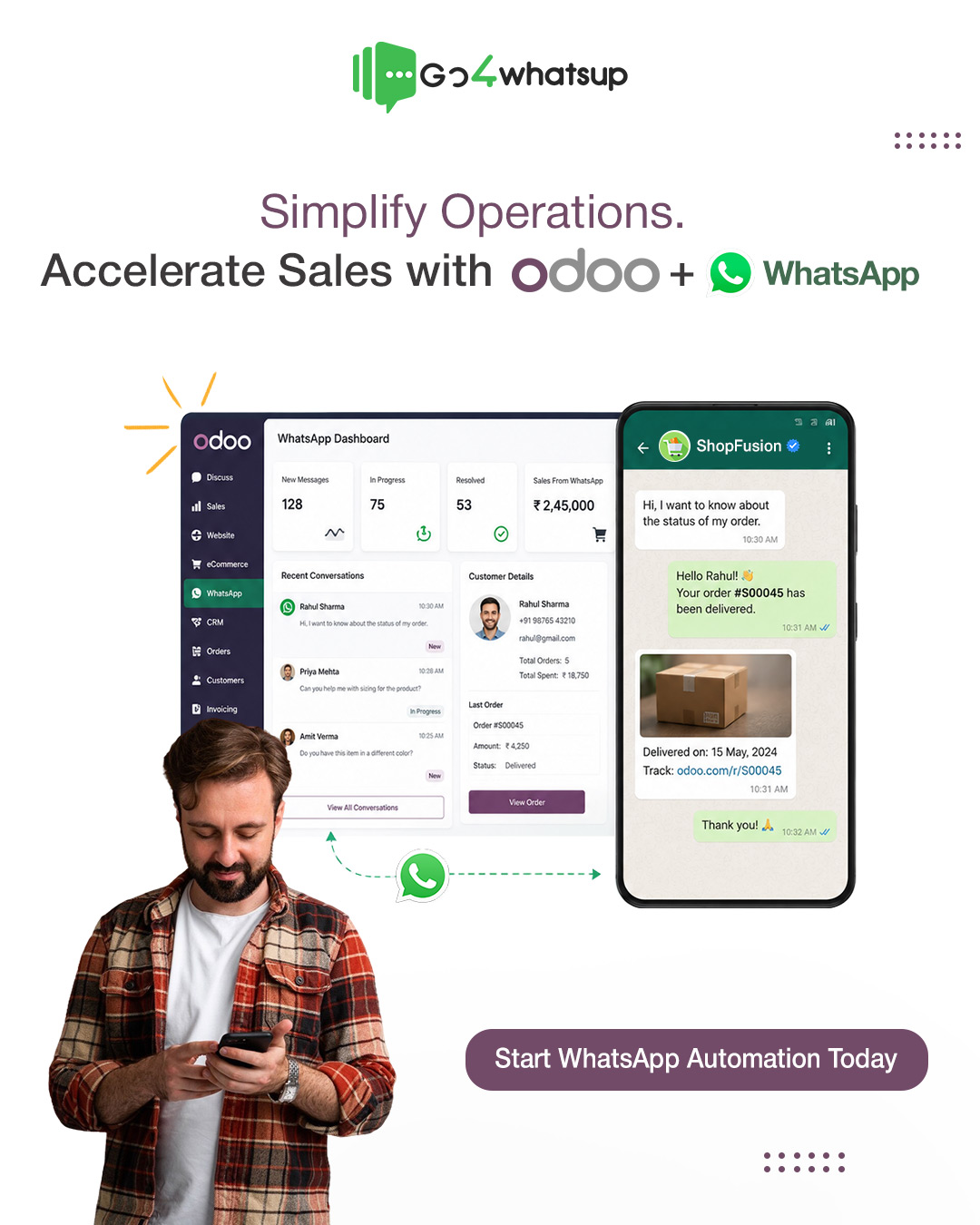 Go4Whatsup Facebook ad