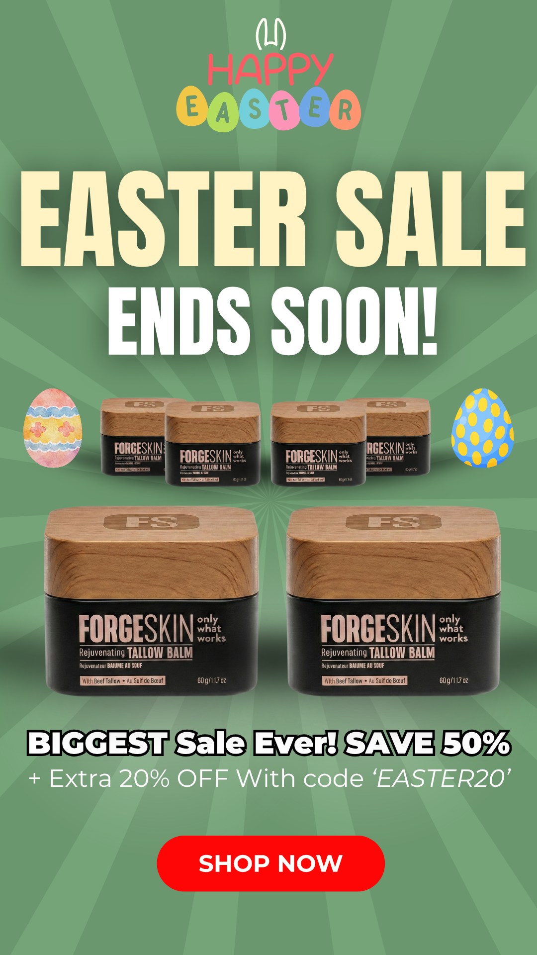 Forge Men Facebook ad