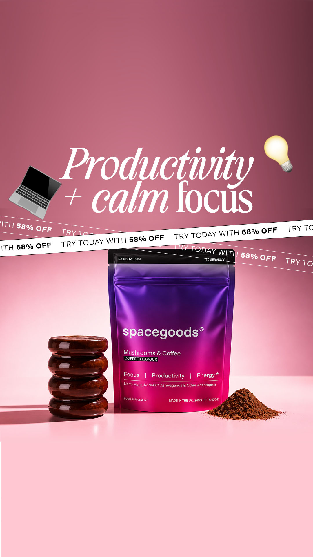 Spacegoods Facebook ad