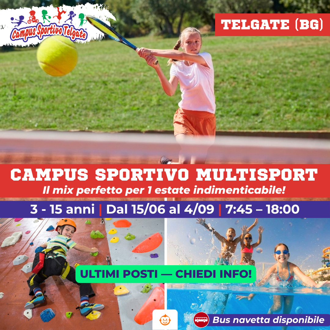 Orangogo Facebook ad: CAMP ESTIVO DIURNO 3-15 ANNI A TELGATE